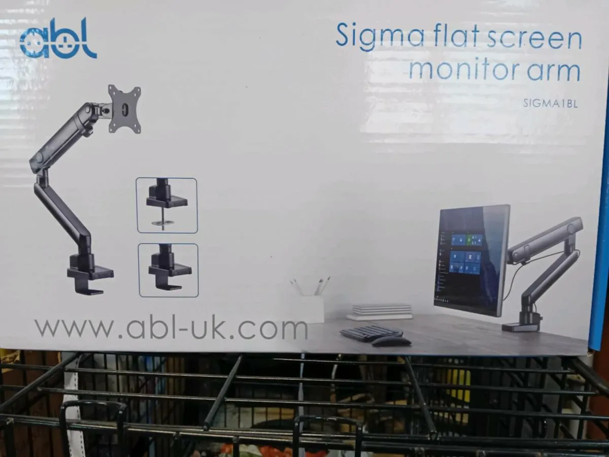 Sigma flat screen monitor arm