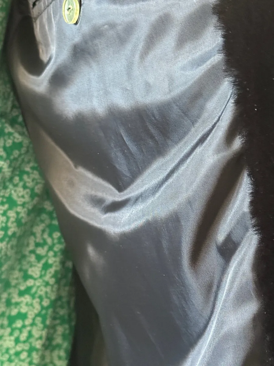 Fur Coat size 10-12 - Image 3