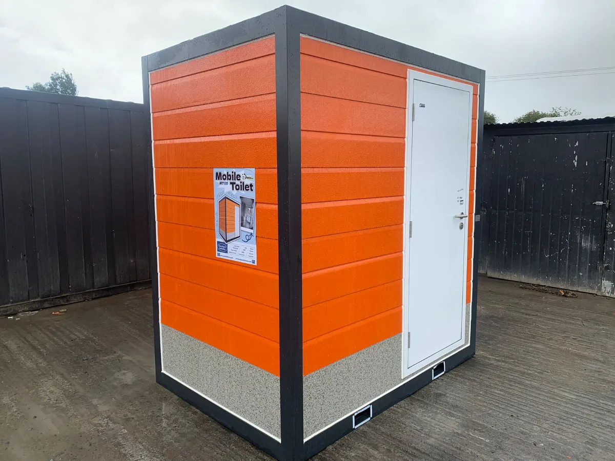 Mobile Toilet Unit – 2.2m x 1.5m x 2.4m - Image 1