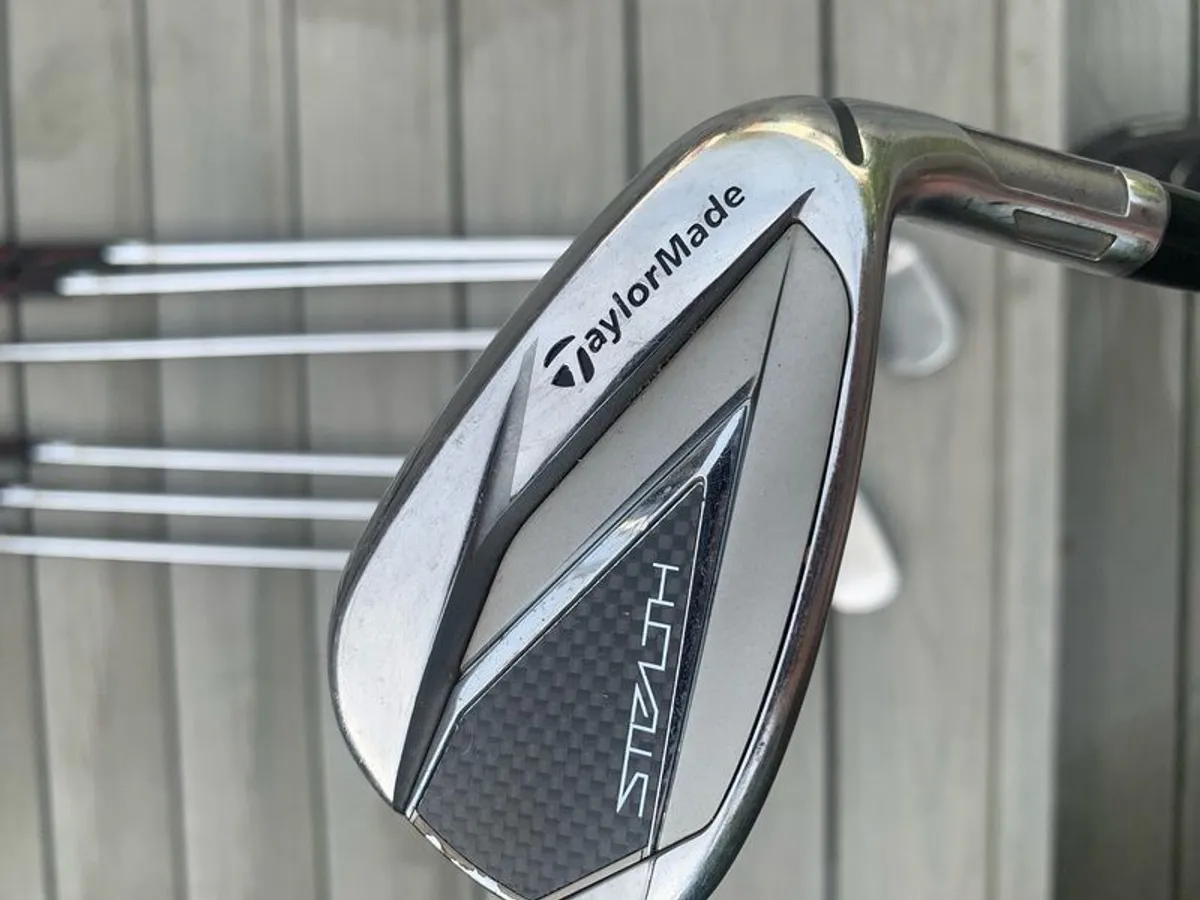 TaylorMade Stealth Irons 5-PW, GW - Image 1