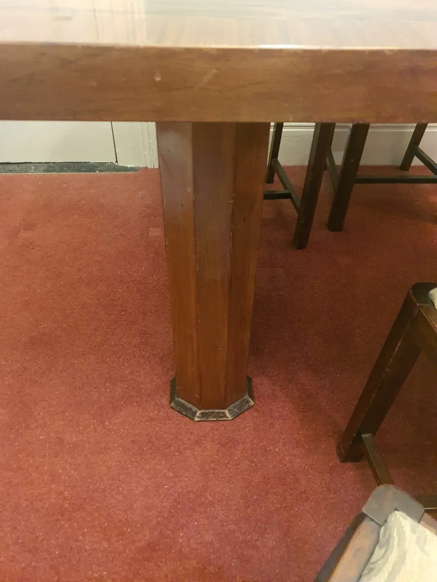 Dining room table and chairs - Image 3