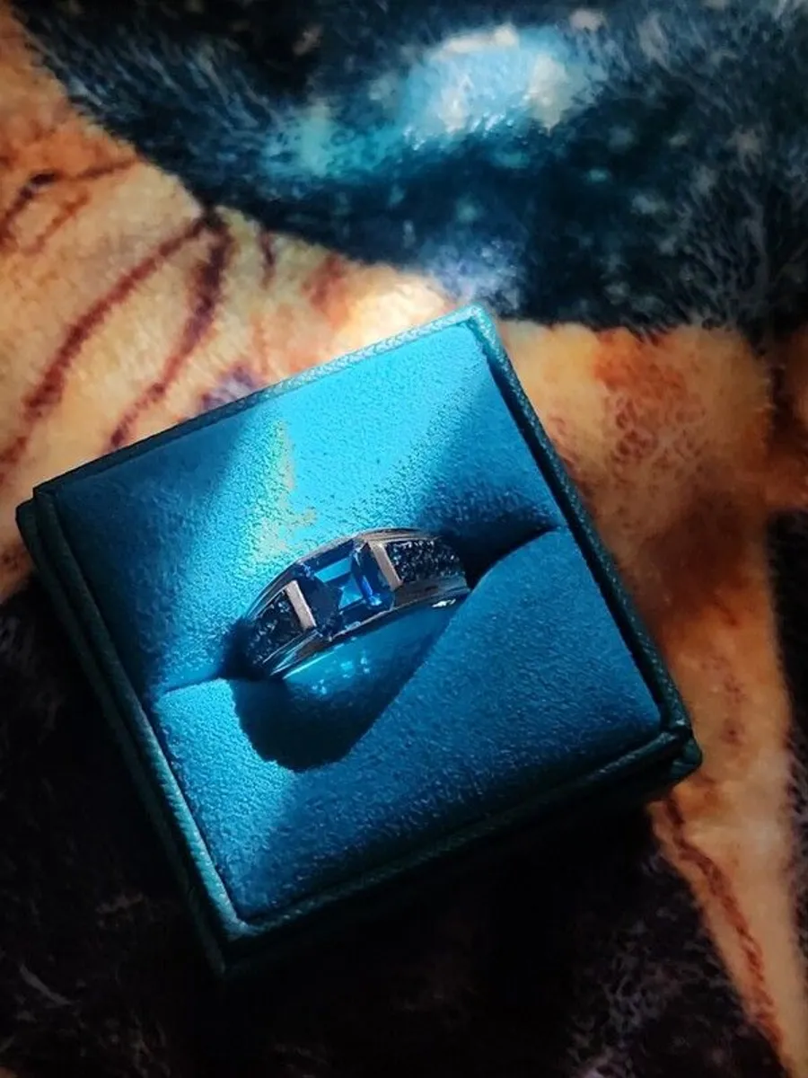 Blue Topaz Ring - Image 2