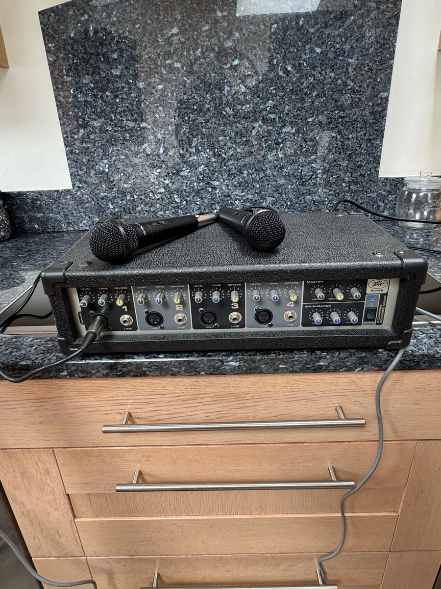 Peavey sound system with Canglewood Guitar - Image 3
