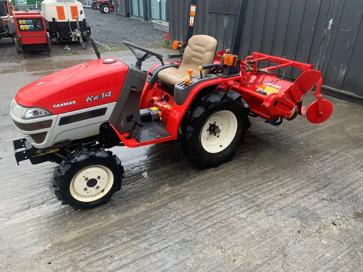 Yanmar KE14 Small Tractor - Image 1