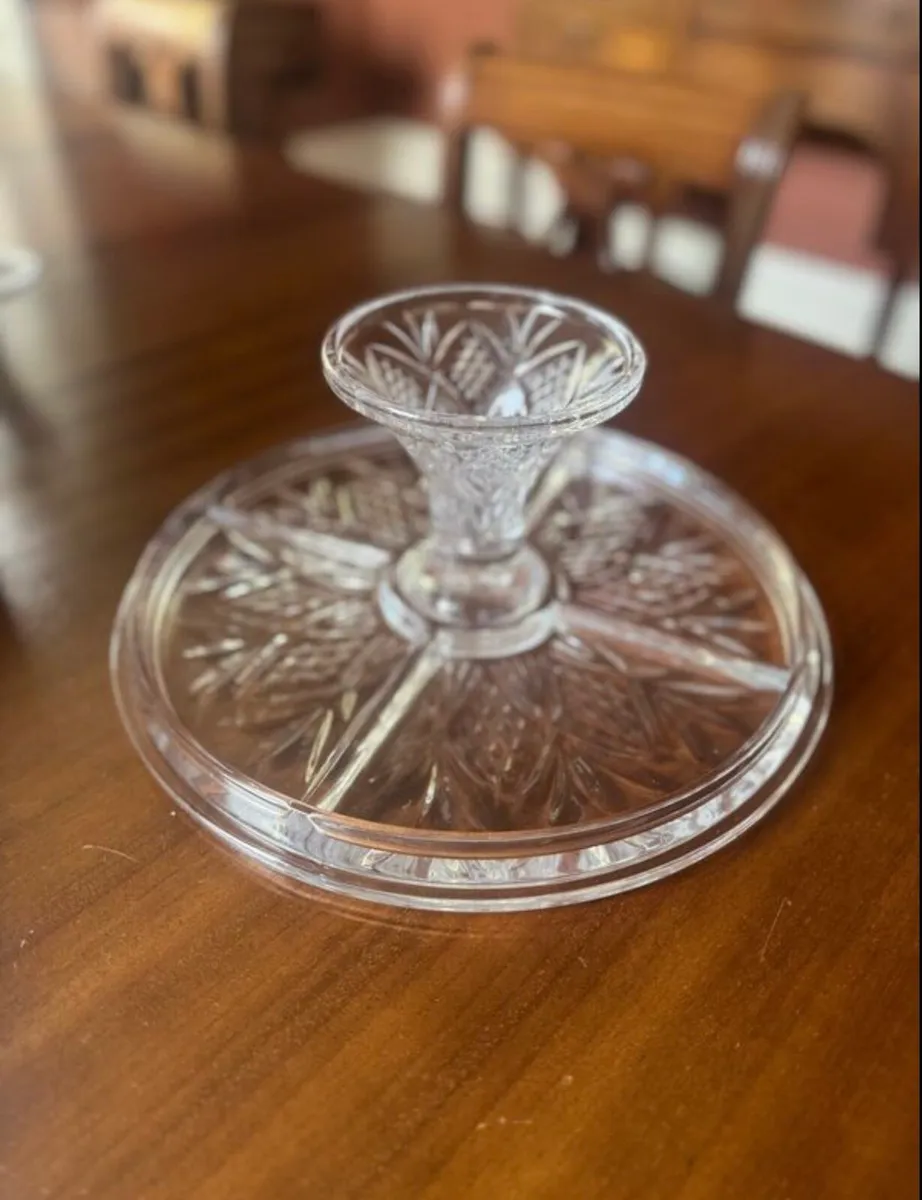 Tipperary Crystal Belvedere Cake Stand with Lid - Image 4