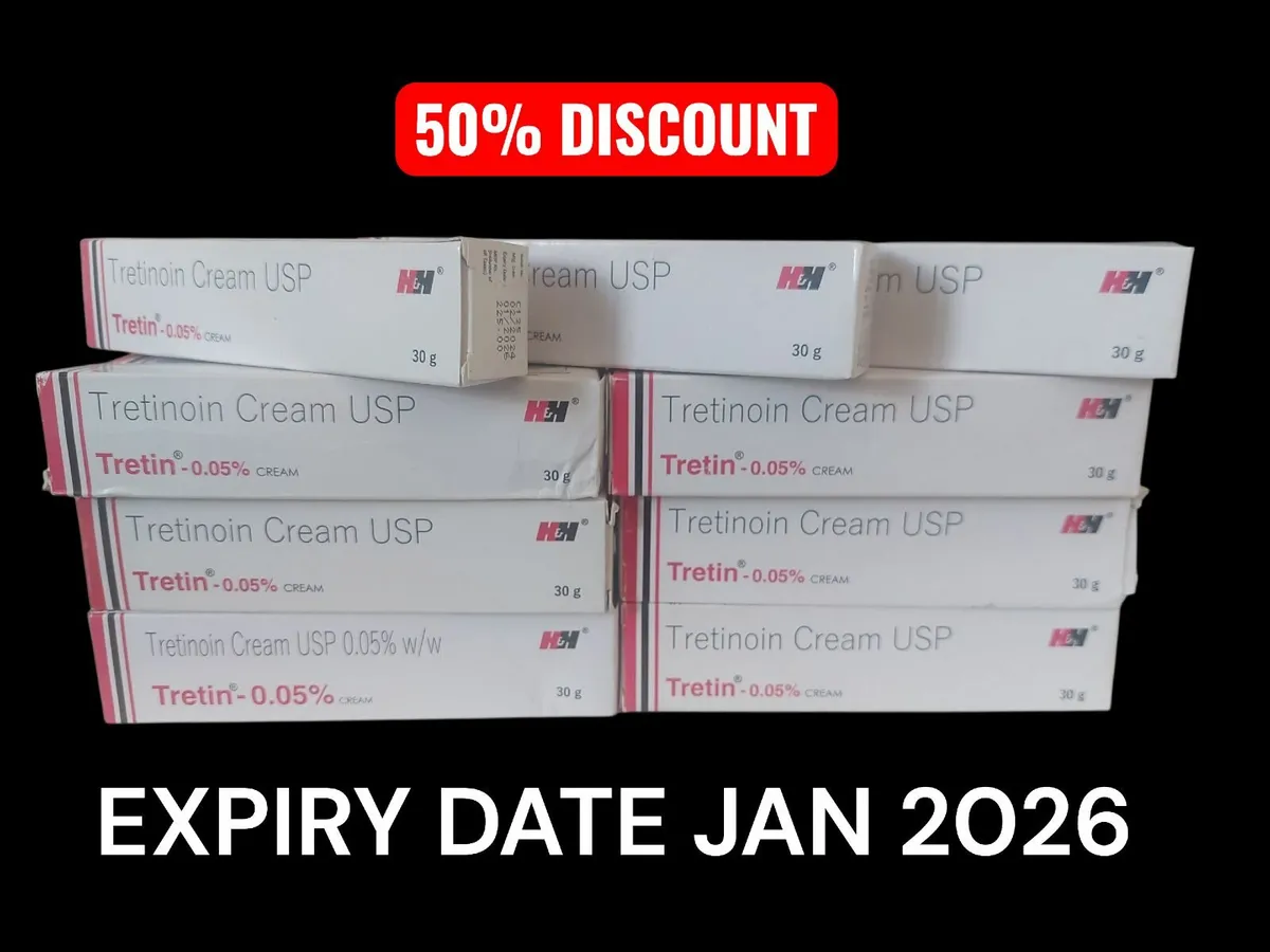 Tretinoin Cream  0.05% HALF PRICE - LIMITED STOCK