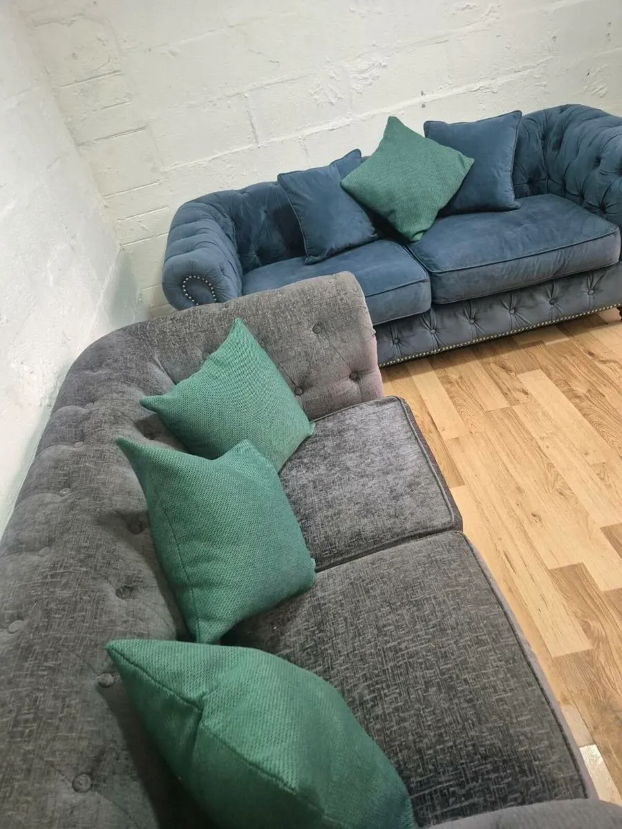 2 chesterfields,Dublin Delivery - Image 1