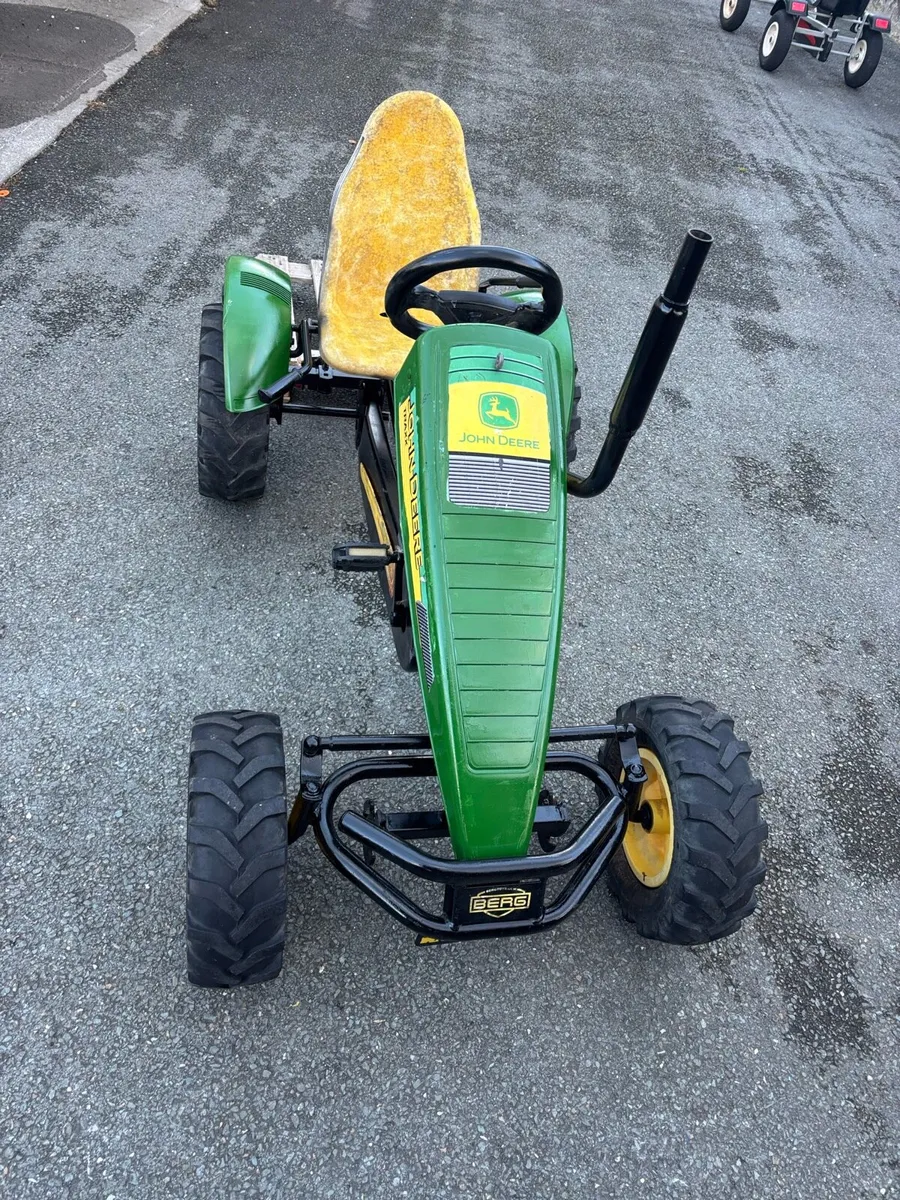John Deere go cart with linkage and fork - Image 3