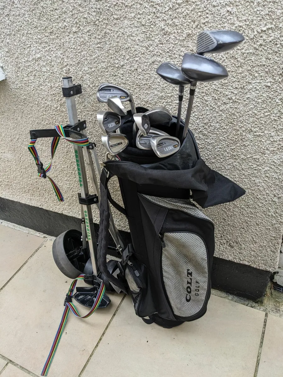 Complete Wilson Set,Irons,Wood,Bag&Trolley - Image 3