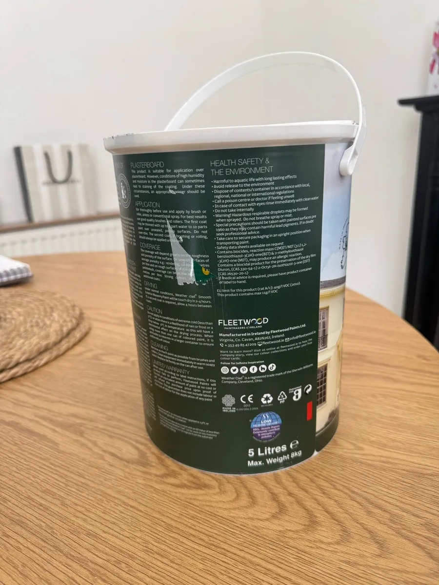 Weatherclad Avoca Woods Paint 5Ltr - Image 2