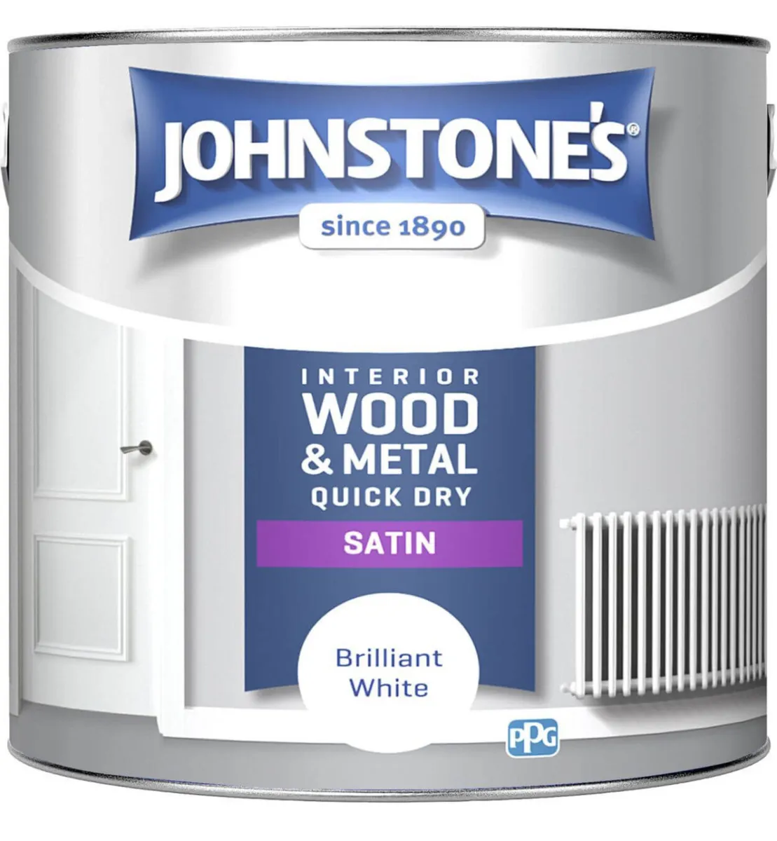 Brilliant White Wood & Metal Paint - Image 1