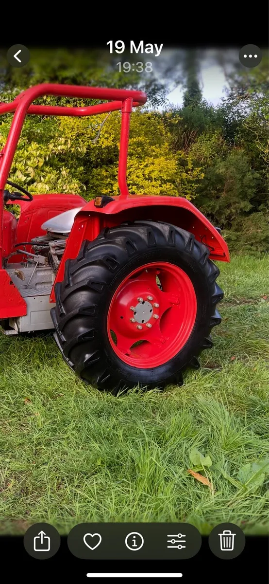 ZETOR 14.9 X 28 REAR WHEELS/TYRES WANTED