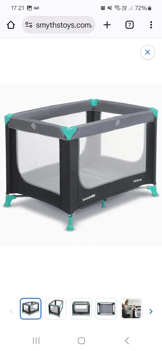 Travel cot - Image 1