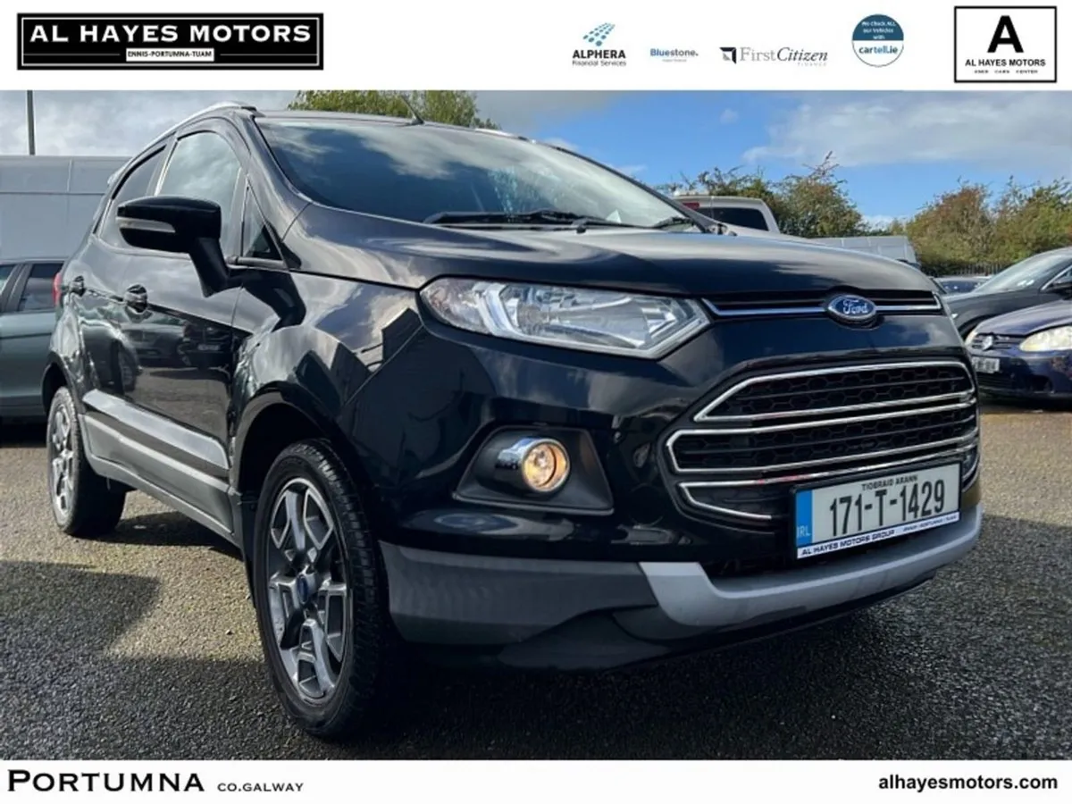 Ford EcoSport Titanium 1.5 Tdci 95bhp nct 1/27 - Image 1