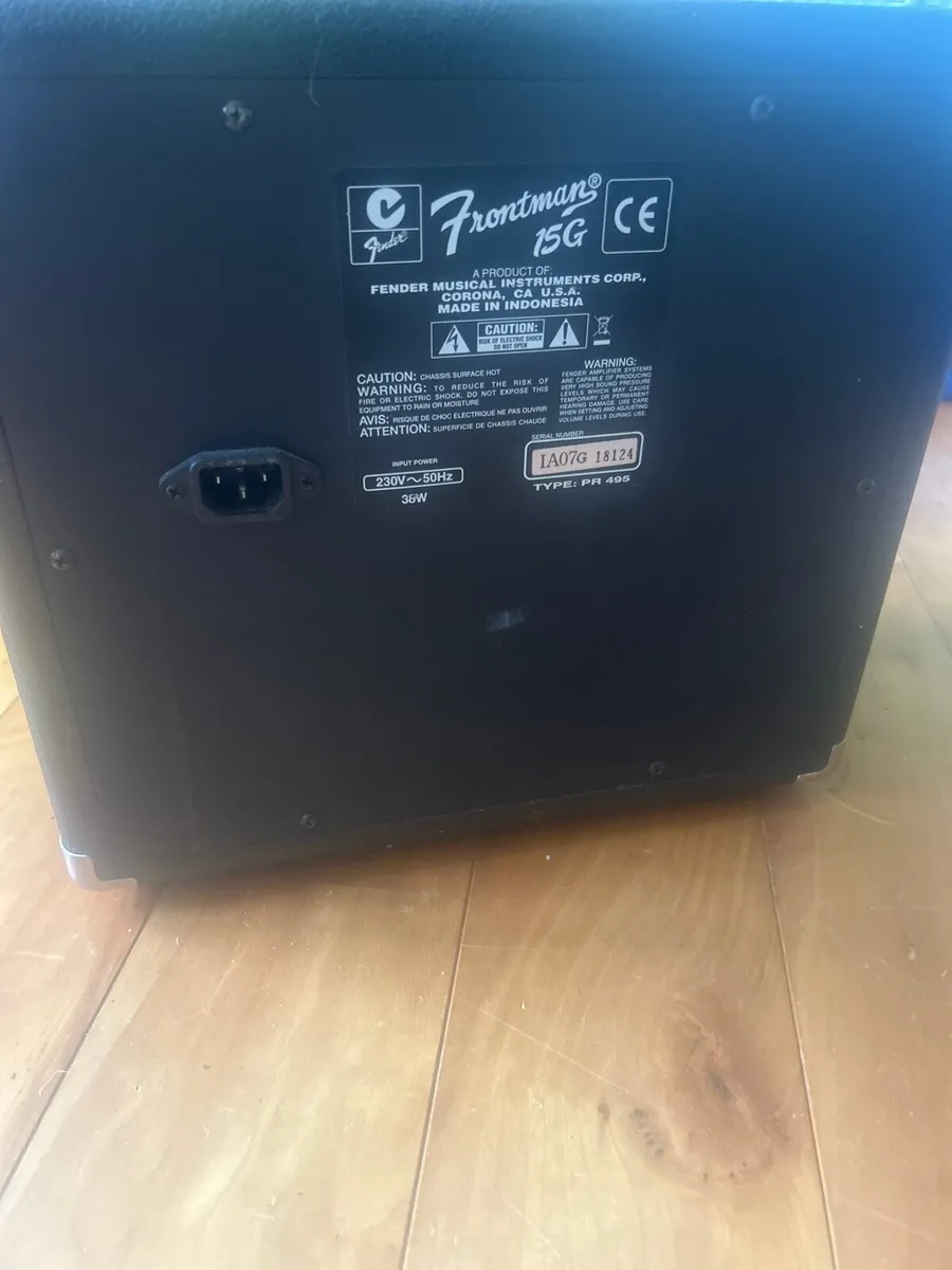 15 g fender frontman amp - Image 3