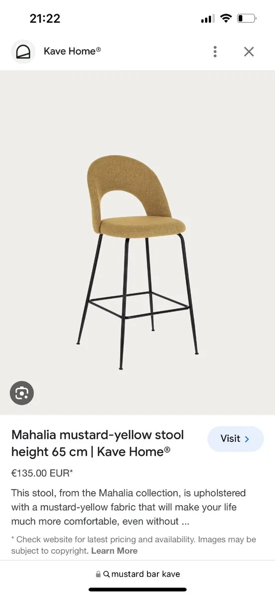 Kitchen bar stools - Image 1