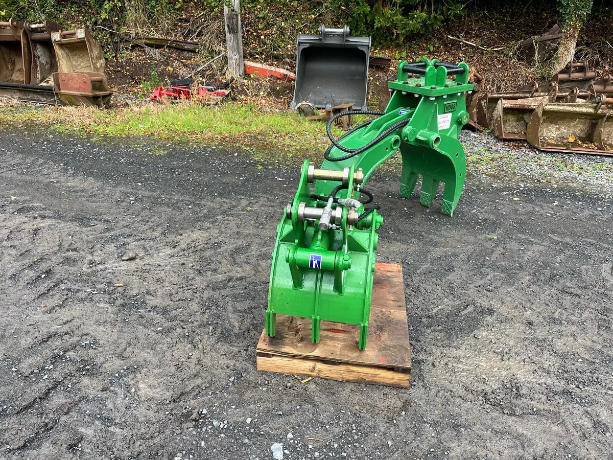 Hydraulic grabs heavy duty new - Image 3