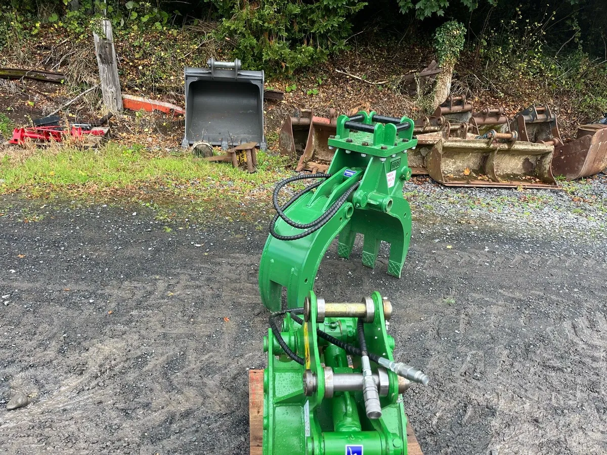 Hydraulic grabs heavy duty new - Image 4