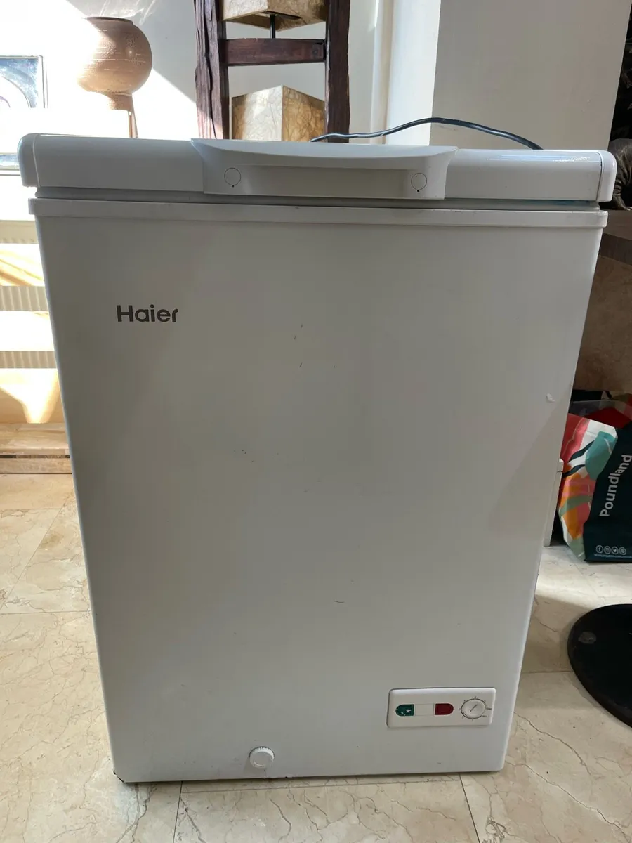 Lovely White Chest Freezer - Can Deliver - Image 1