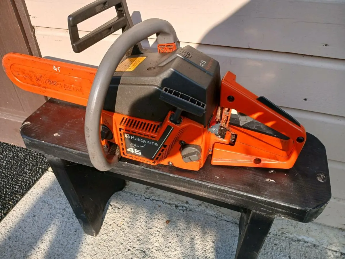 Husqvarna 45 chainsaw in excellent condition. - Image 4