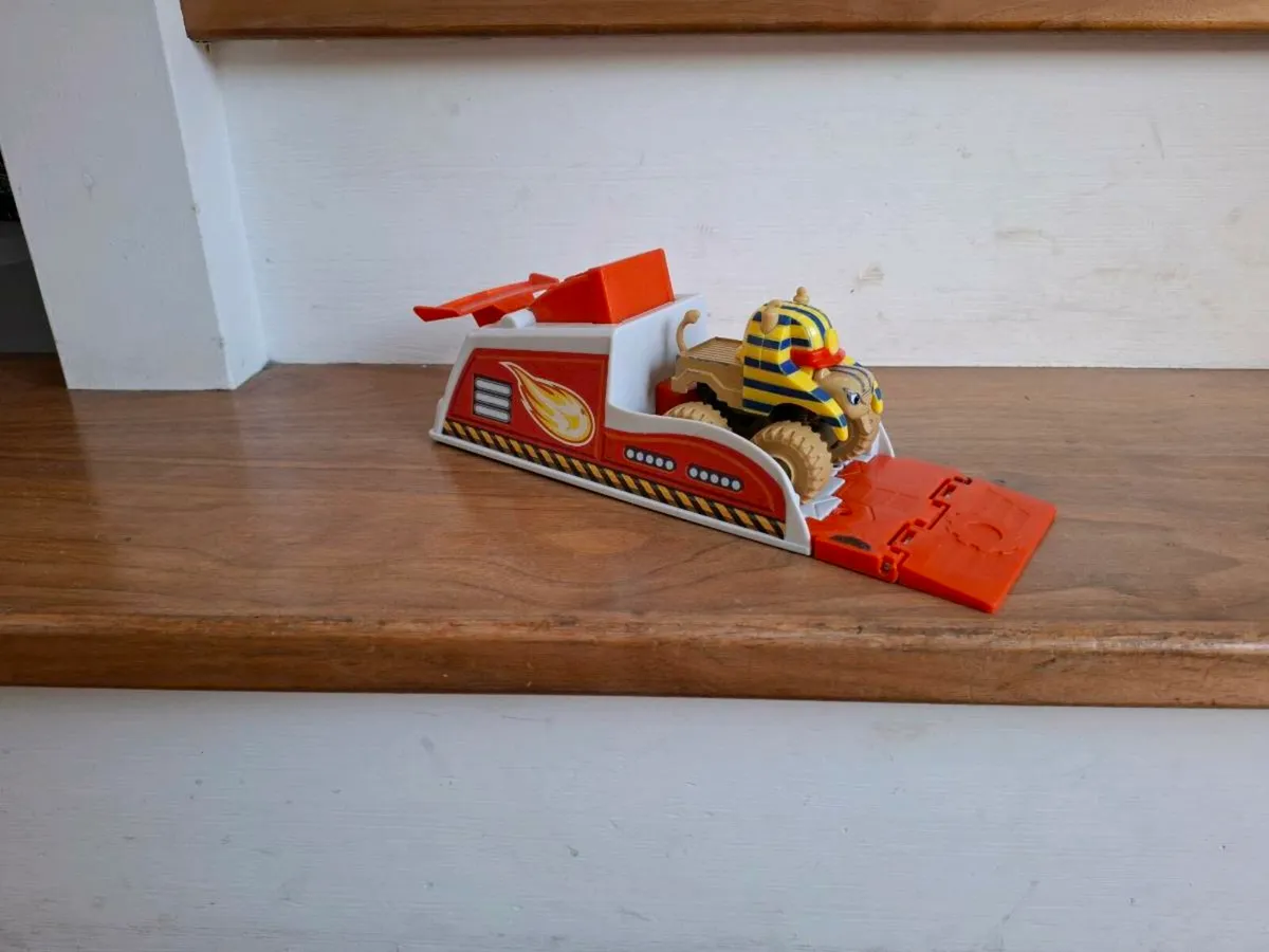Kids Toys Blaze Lightning McQueen Wooden Tracks - Image 4