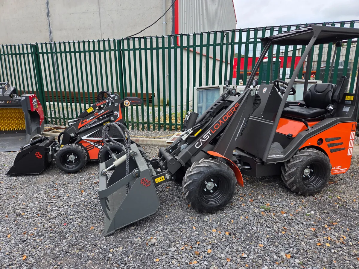 Cast mini loader Hire & Sales from Sme Plant Sales - Image 1