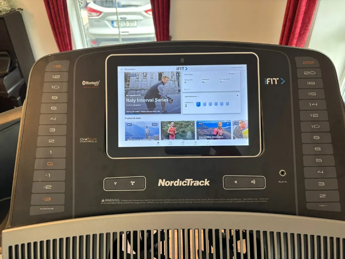 Treadmill  nordic track 1750  commercial - Image 4