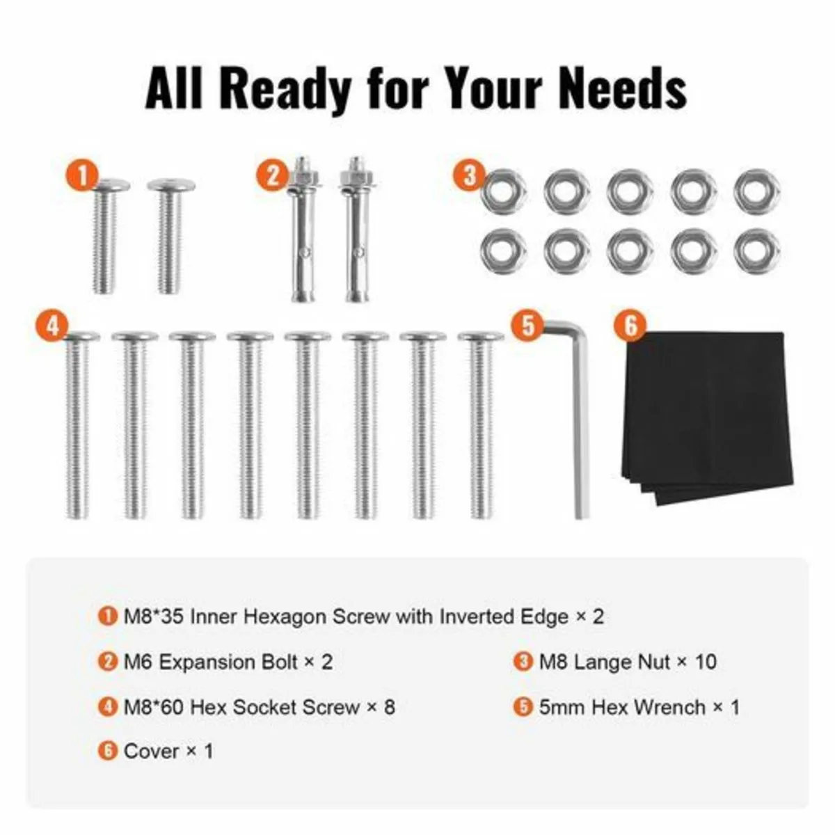 4.3FT Outdoor Firewood Rack with Cover, 52x14.2x46 - Image 2