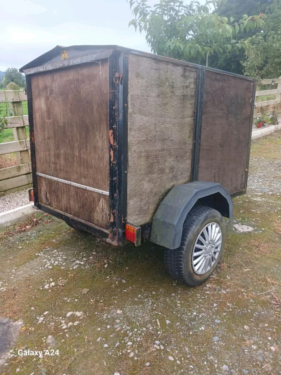 6x4 box trailer - Image 1