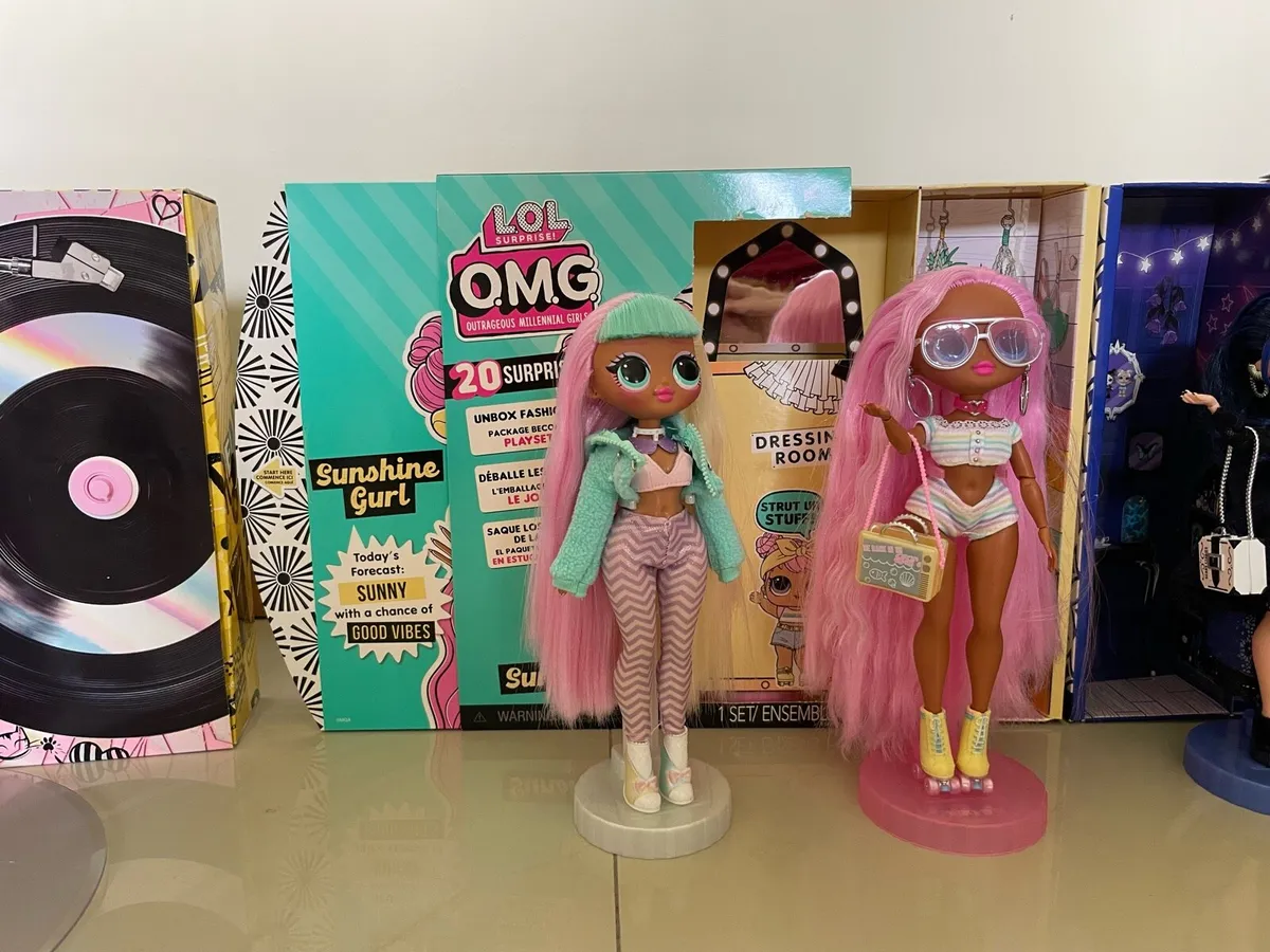 Bundle of OMG LOL Fashion dolls - Image 2