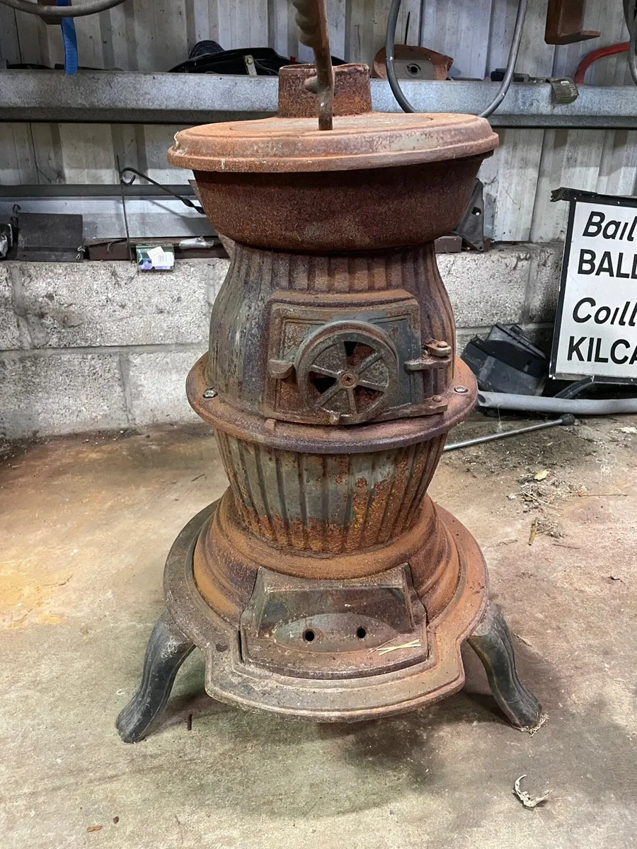 Potbelly stove. - Image 1