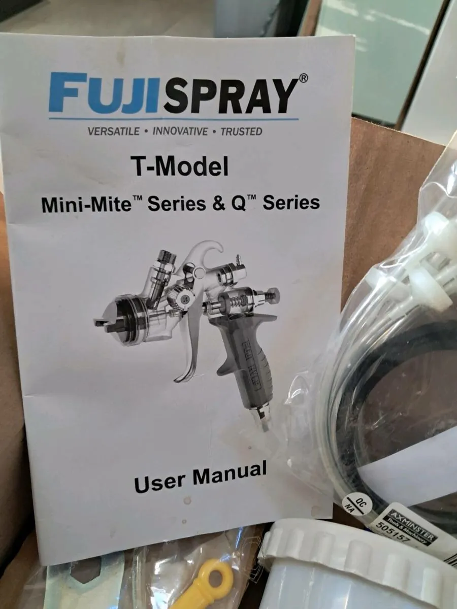 Fuji mini mite 4 platinum t70  hvlp spray system - Image 2