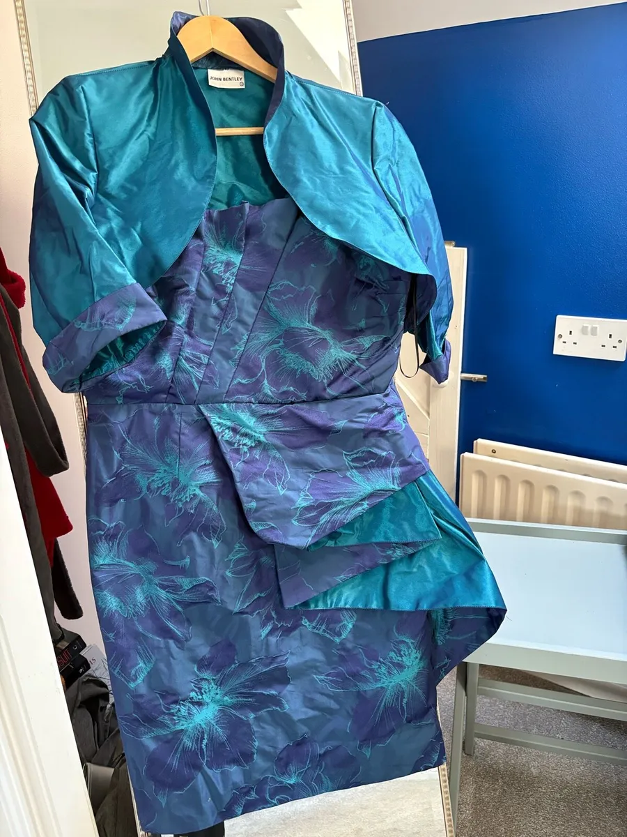 John Bentley dress with jacket - Image 1