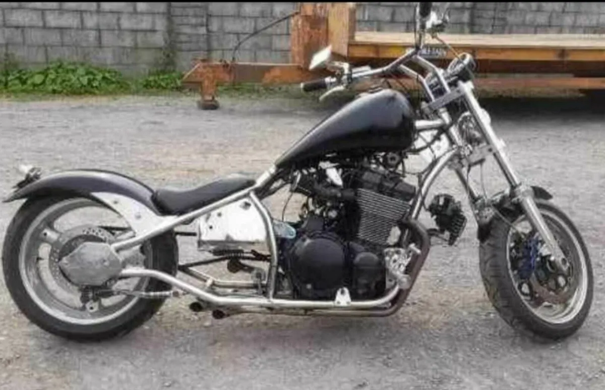 Suzuki Gsx1400 hardtail chop - Image 1