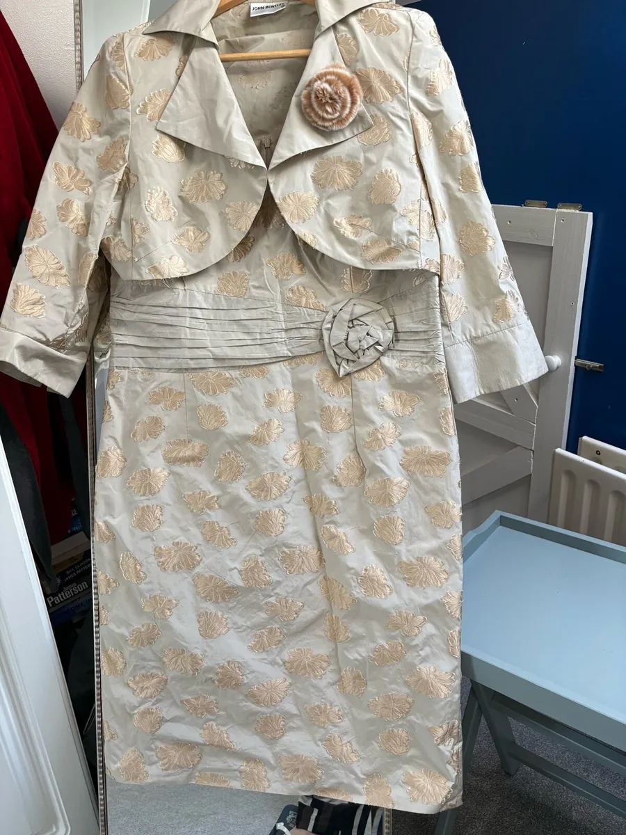 John Bentley dress with matching jacket - Image 1
