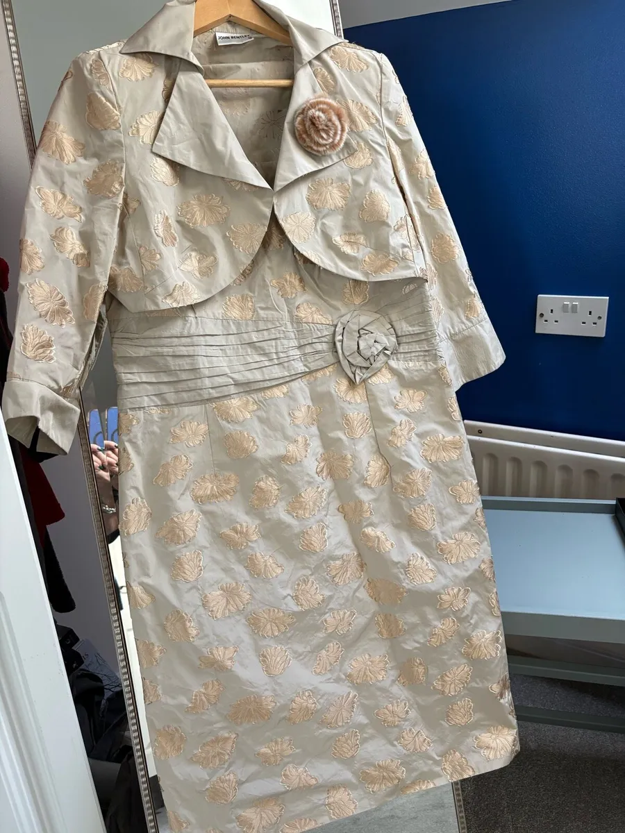 John Bentley dress with matching jacket - Image 2