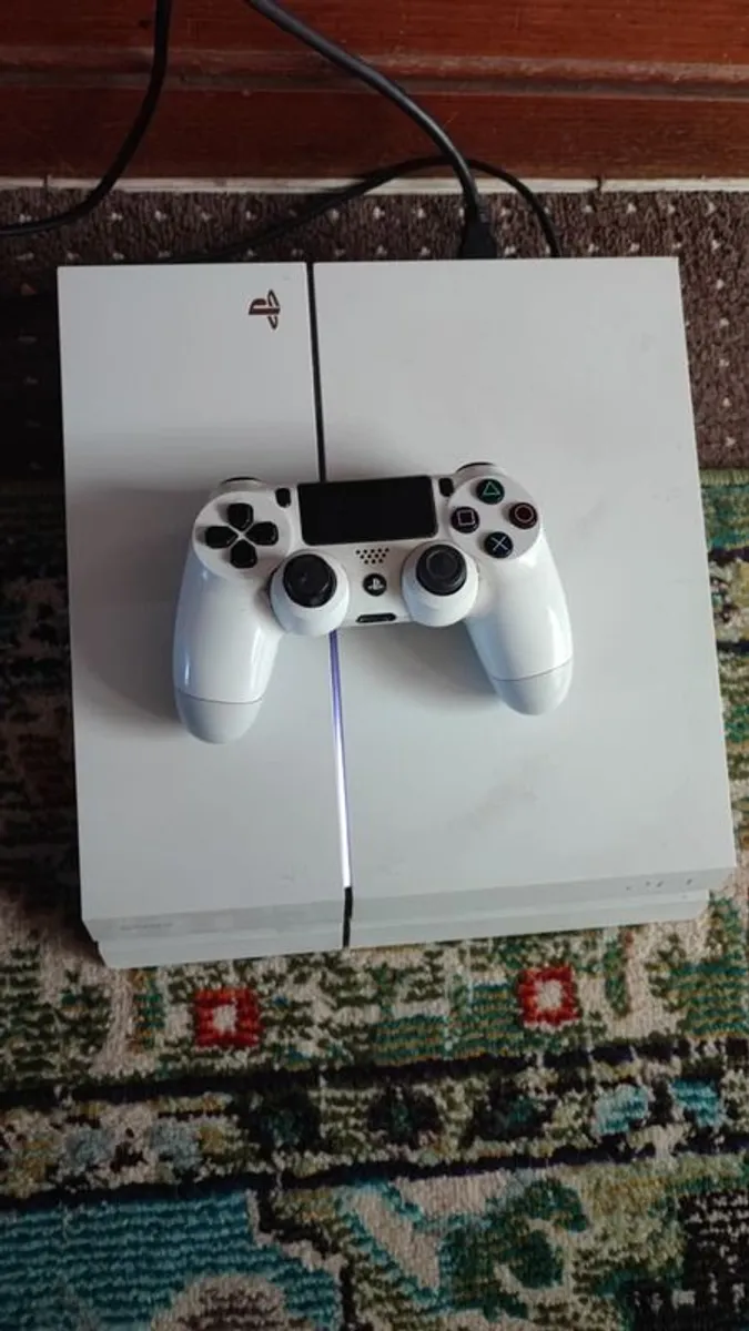 PS4 And Controller - Image 1