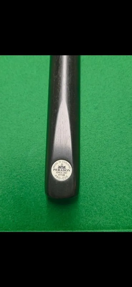 peradon pro snooker cue - Image 1