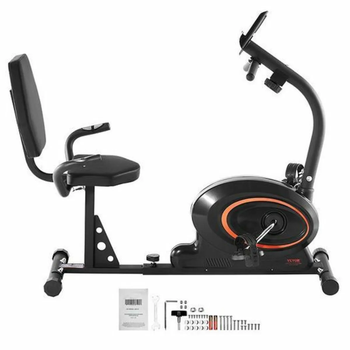 Recumbent Exercise Bike Magnetic Resistance Statio - Image 2