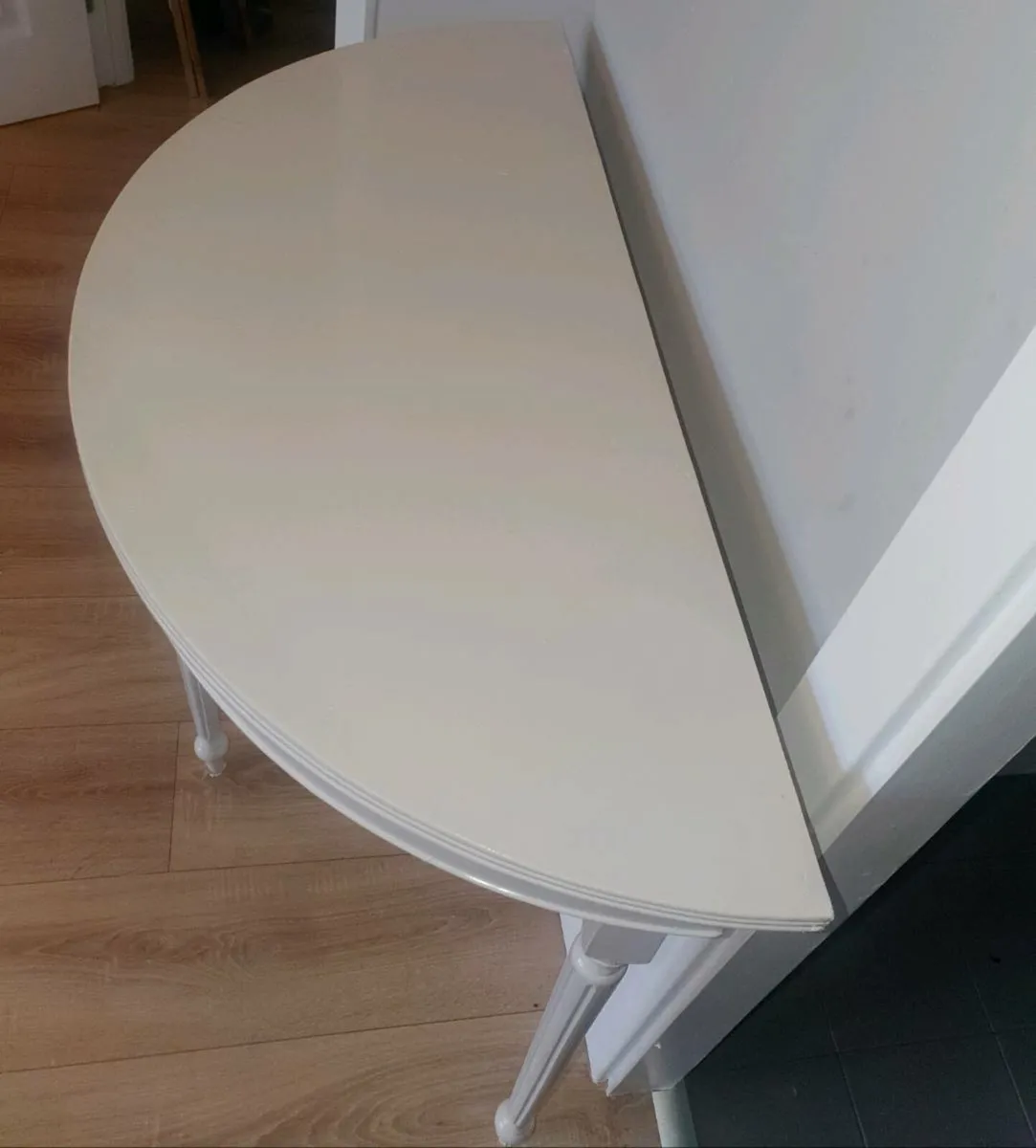 Mahogany painted Tall side table - Tallaght - Image 3