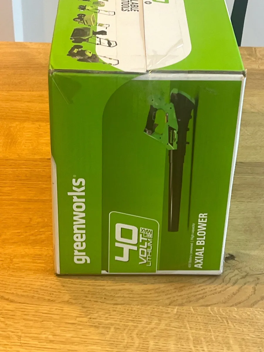 Greenworks G40AB Cordless Axial Leaf Blower - Image 1