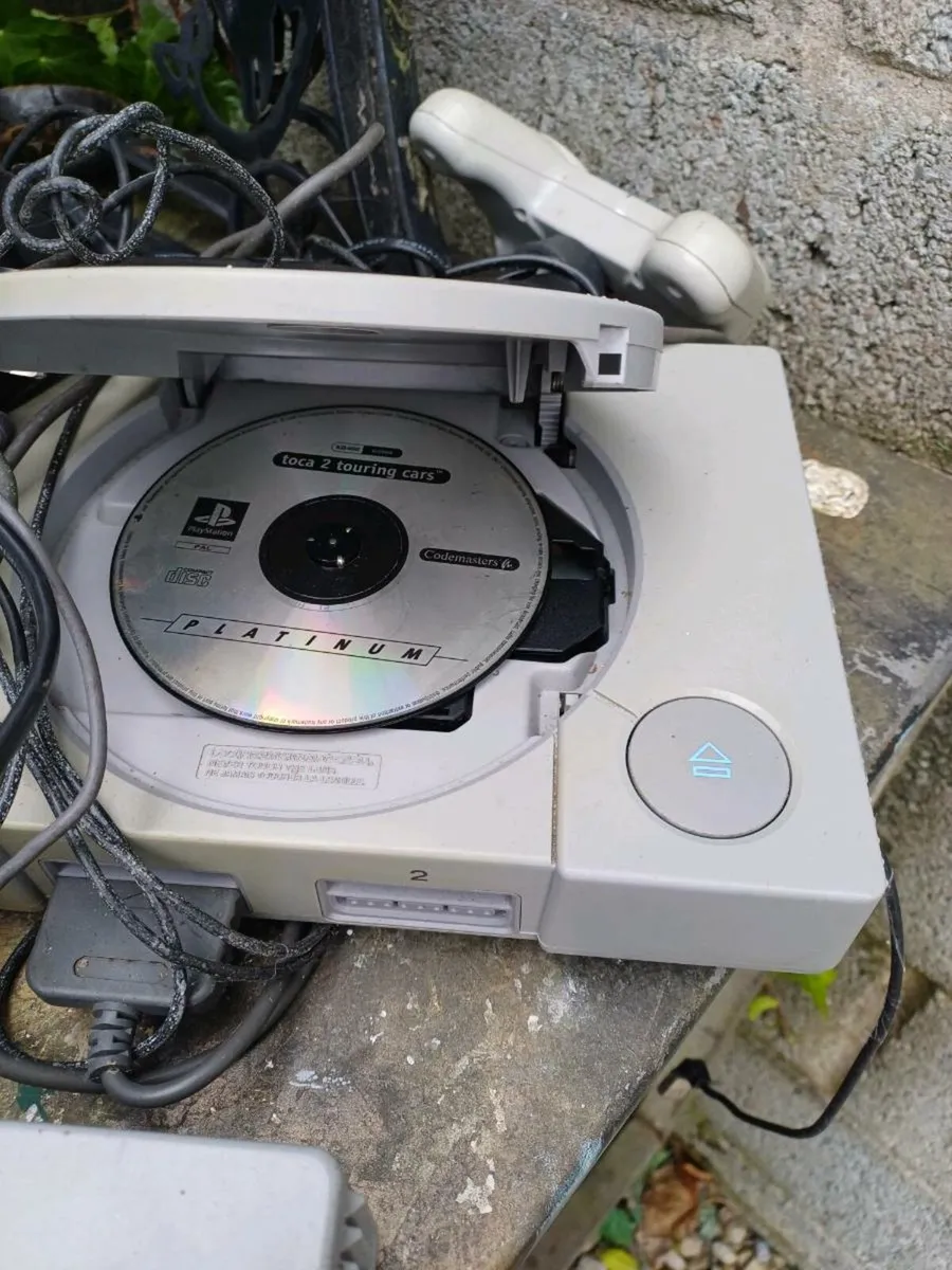 3 Vintage PlayStation Consoles - Image 4