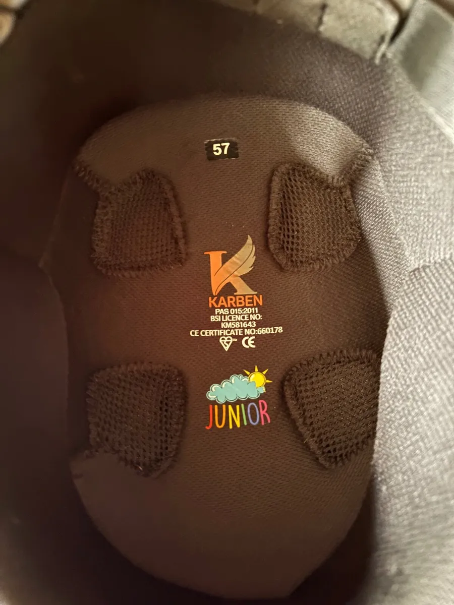 Horse riding helmet - Karben size 57 - Image 3