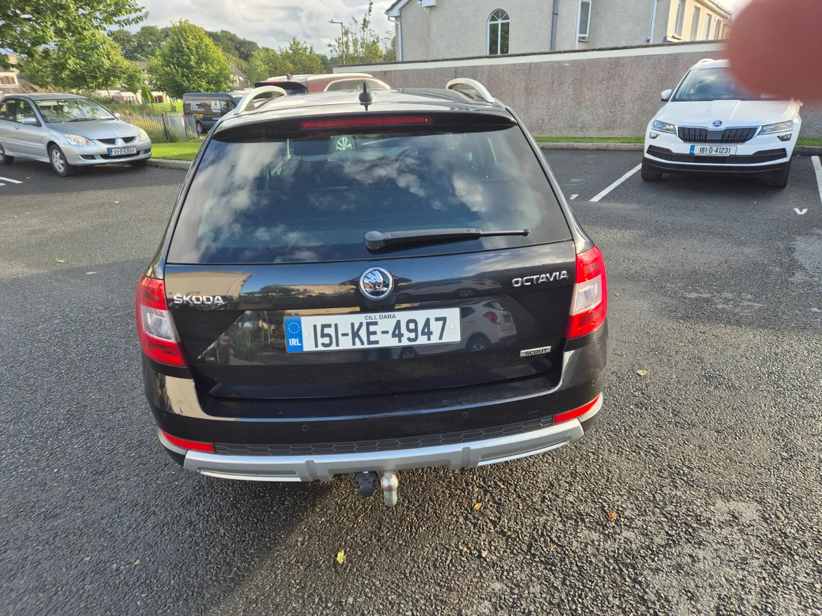 Skoda Octavia Scout 2015. Automatic. NCT Jul26 - Image 2