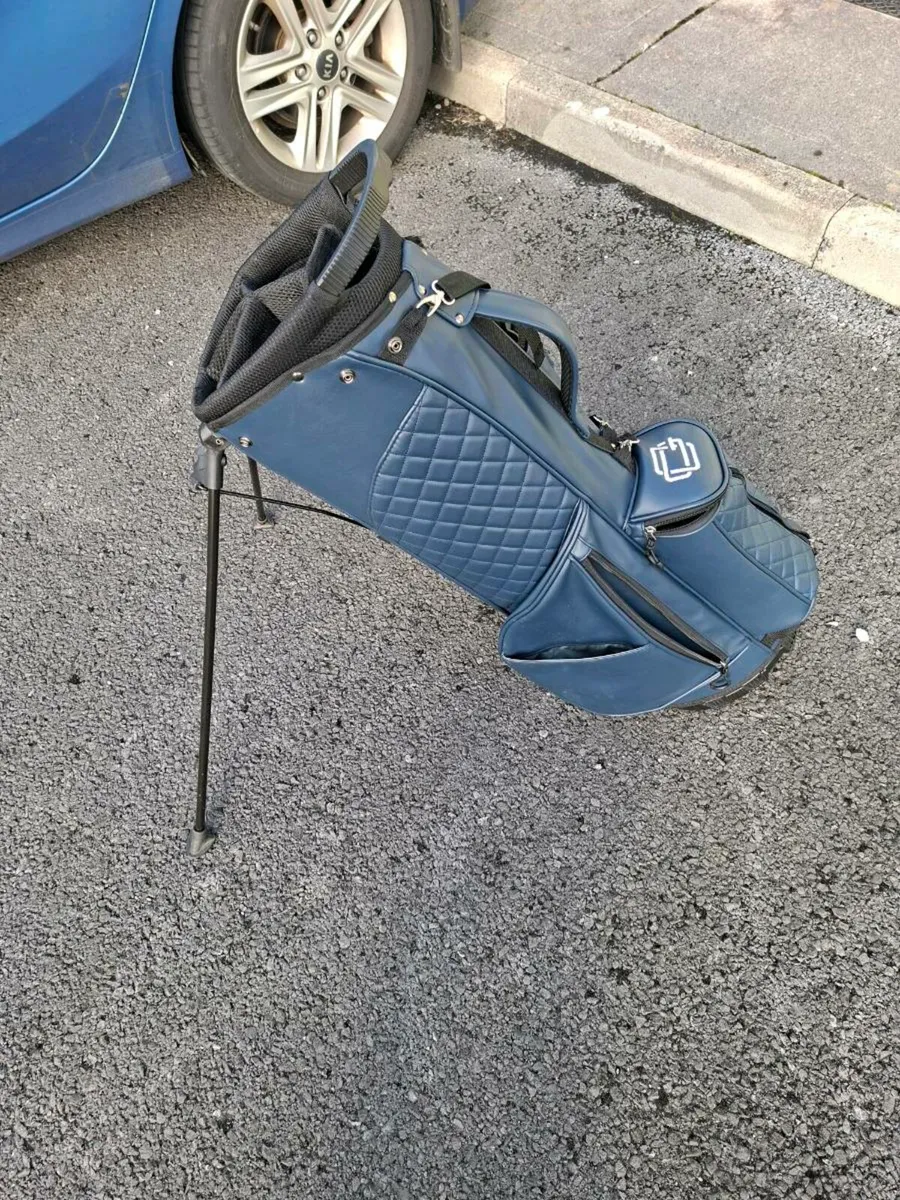 Premium Leather golf bag - Image 4