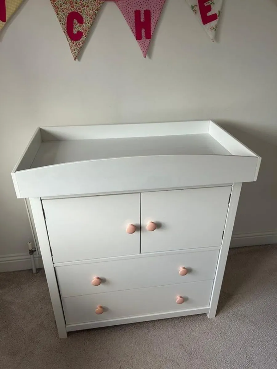 Changing table with drawer unit (removable top) - Image 3