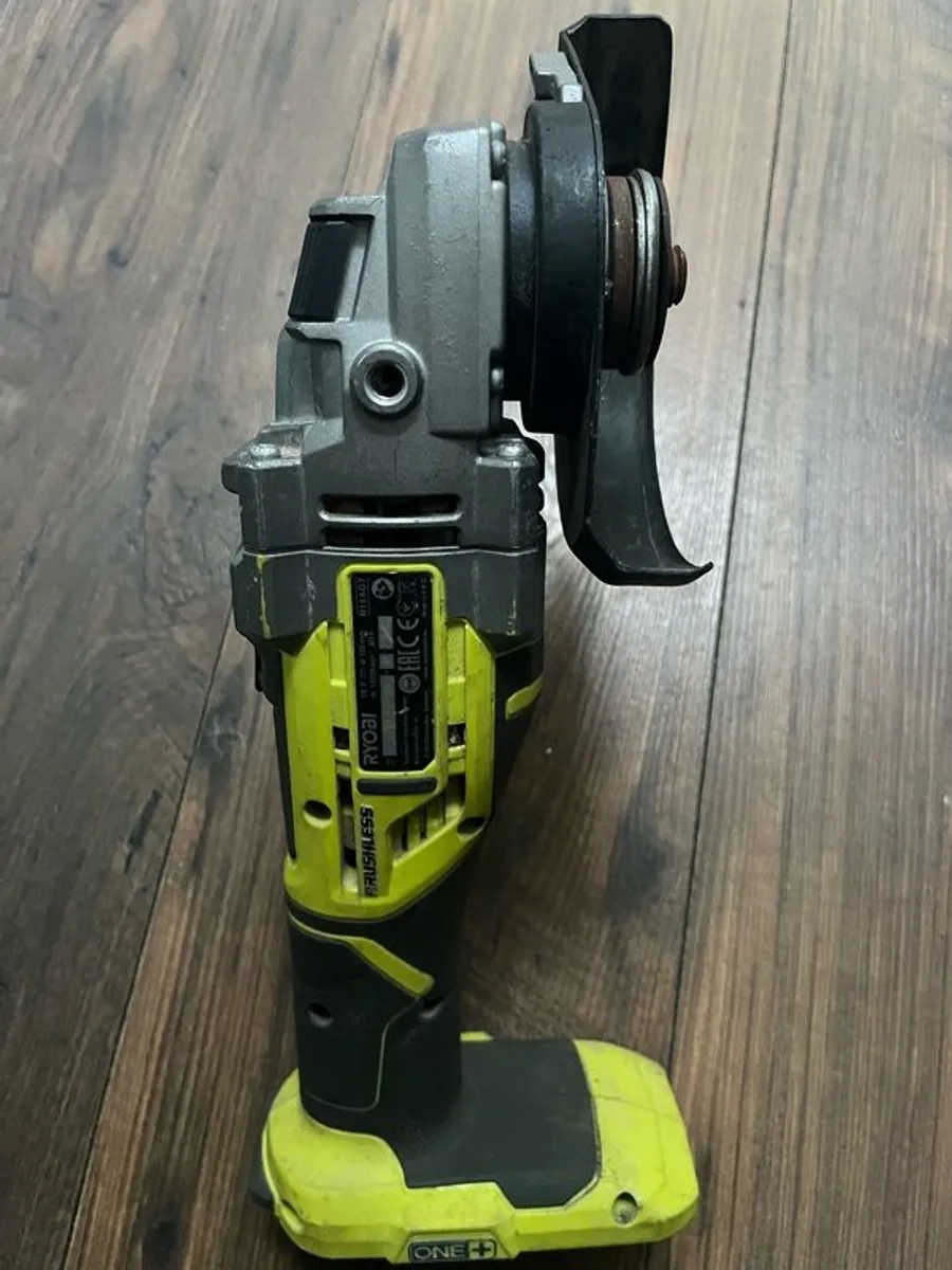 Ryobi 18V ONE+ Brushless Angle Grinder (Bare Tool) - Image 4