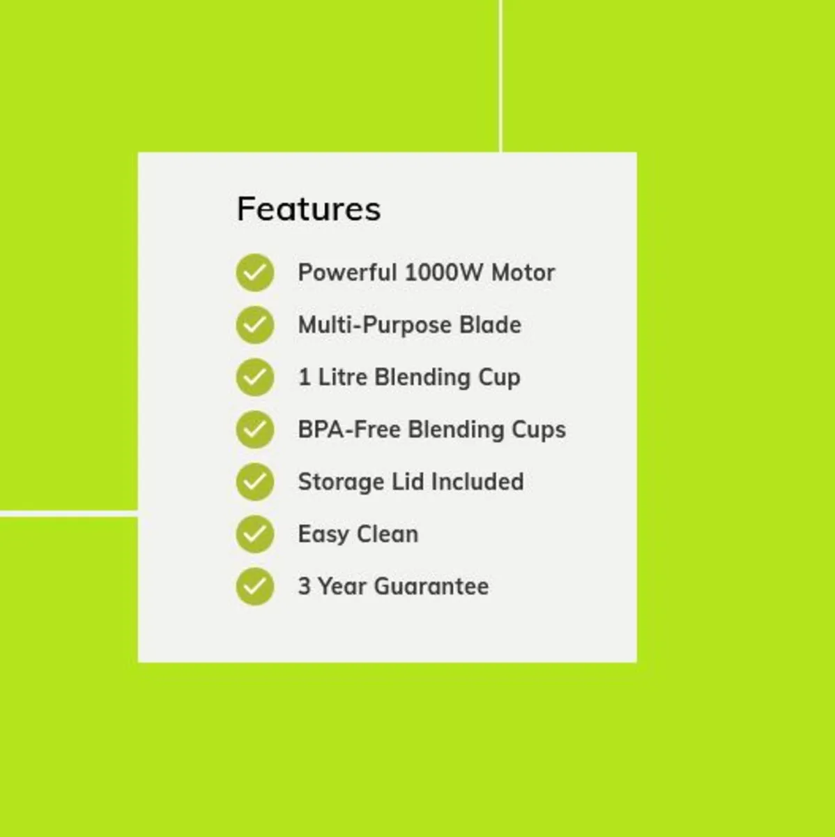 NEW Salter Kuro 1000W Nutripro Blender - Image 4