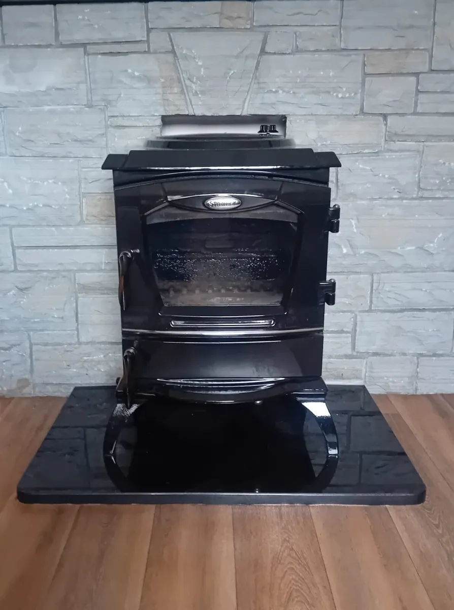 Stanley stove with boiler