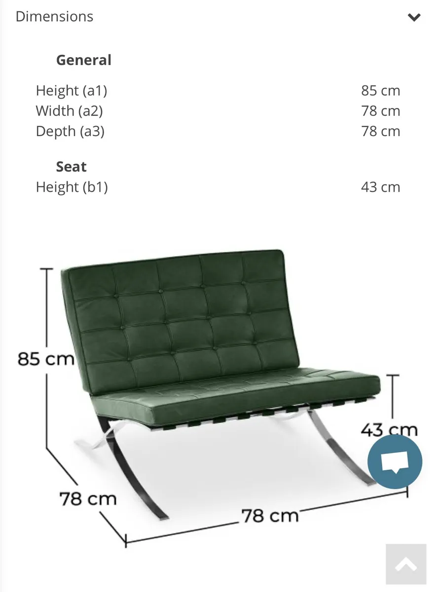 City Armchair - Faux Leather - Image 2